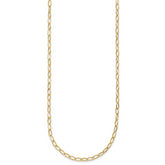 14k Oval Link Necklace